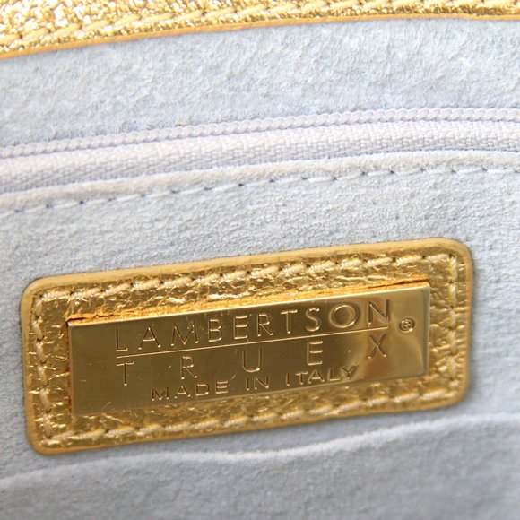 Lambertson Truex / Brown Animal Print / Gold Trim - Picture 7 of 9